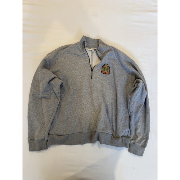 Favorite Daughter Pullover Logo Patch Sweatshirt The Viewpoint XL Women NWOT - Picture 1 of 4